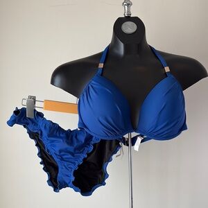 Victoria's Secret Royal Blue Bikini Set